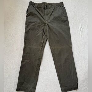 Brooks Brothers Men’s 38x34 Olive Green 346 Flat Front Straight Chino Pants
